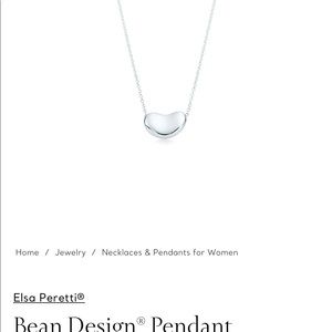 Elsa Peretti Bean Design- Tiffany & Co 14mm- NEW